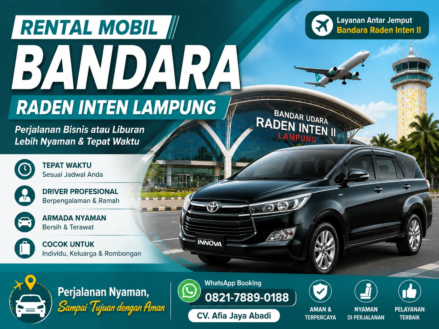 Rental Mobil Bandara Lampung